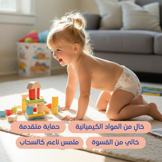 كيم آند كيمي | حفاضات كوكوميلون السحرية، مضادة للطفح الجلدي والتسرب