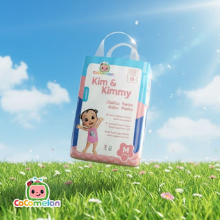 Kim & Kimmy | CoComelon Swim Pants, Splash, Smile, Repeat